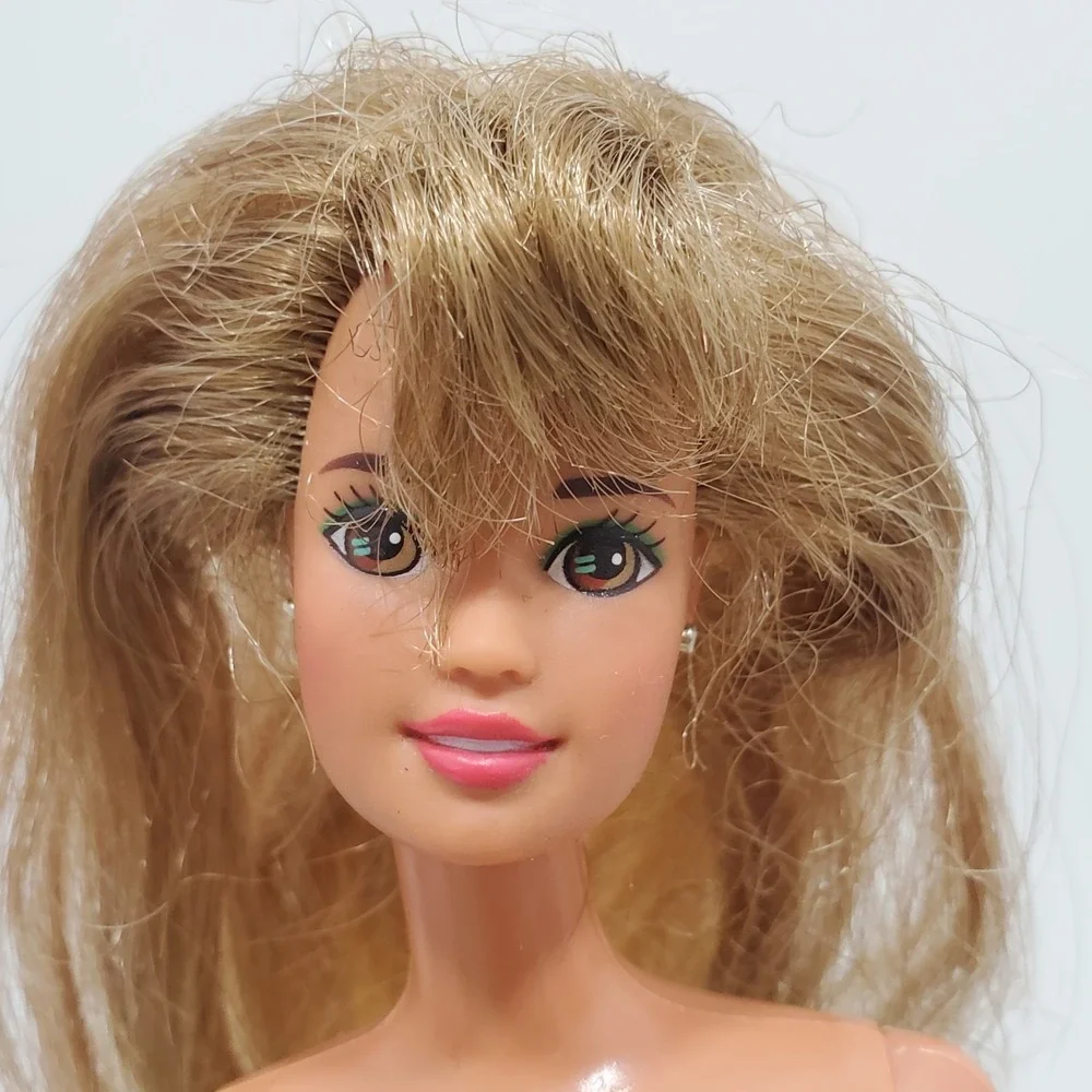 1992 Hollywood Hair Barbie Doll TERESA Mattel #2316 Barbie Nude‎ - Cut Hair
